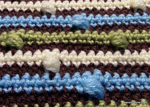 Joseph’s Puff Stitch Blanket